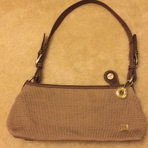Original The Sak Woven Purse w/ Leather Detailing